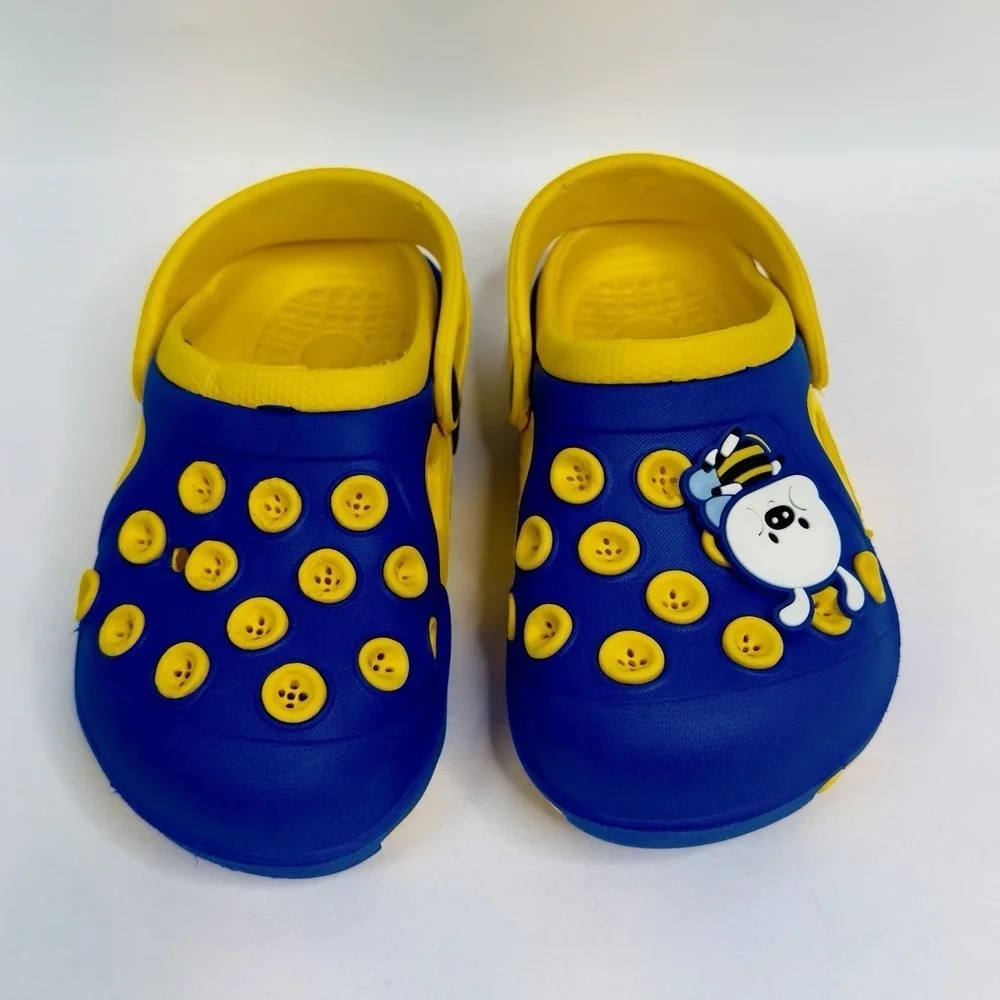 Toddler Garden Clogs Slip-On Casual‎ Two-tone Slipper Sandals